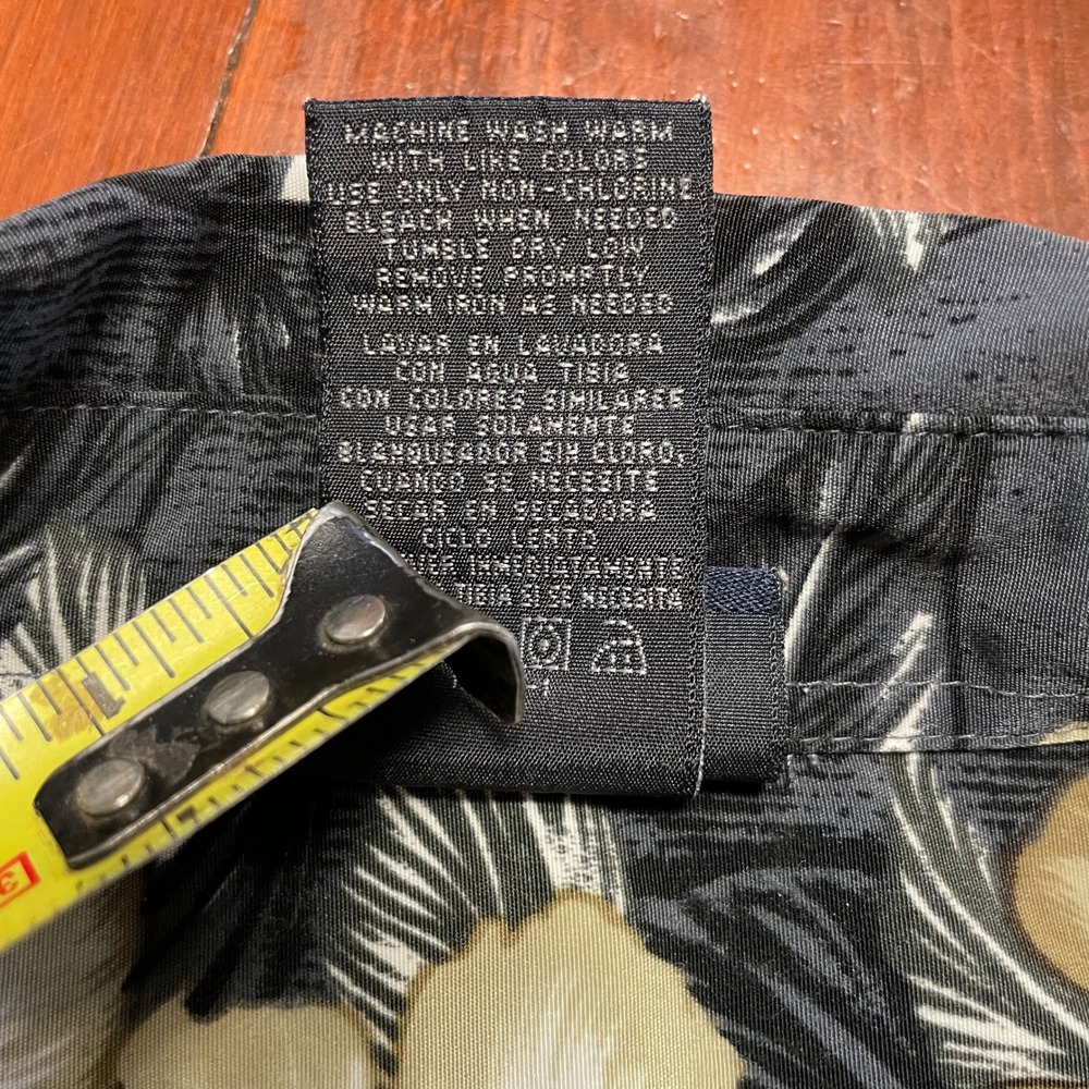 RETRO Hawaiian Shirt Extreme Gear Lightweight Island Tropics Large 90s/Y2K EUC - Picture 5 of 8